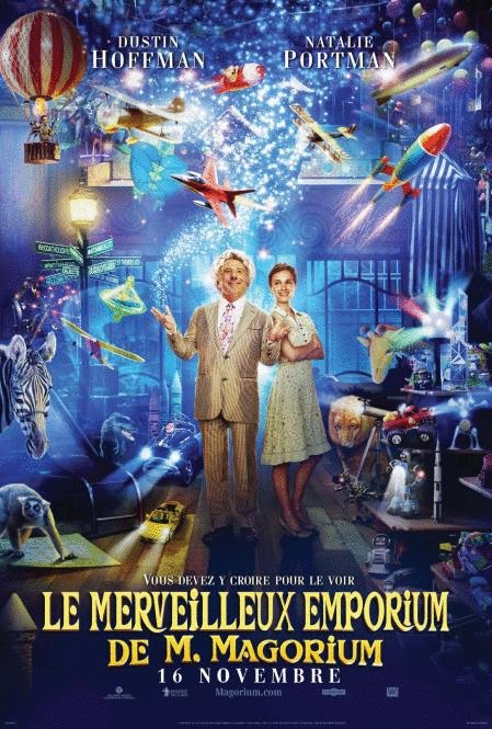L'affiche du film Le Merveilleux Emporium de M. Magorium