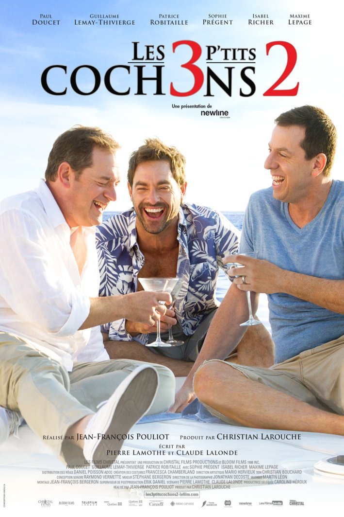 L'affiche du film Les 3 p'tits cochons 2