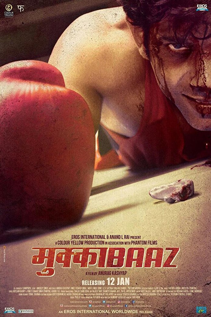 Hindi poster of the movie Mukkabaaz