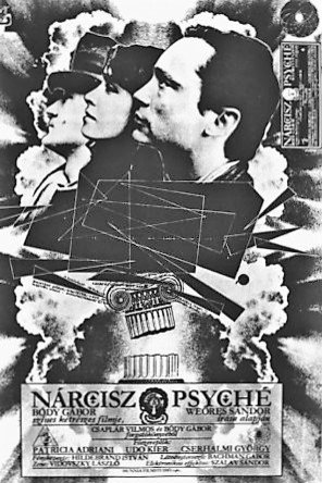Hungarian poster of the movie Nárcisz és Psyché