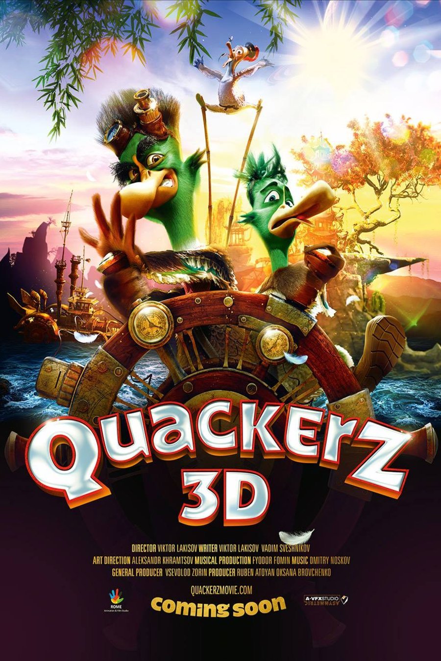L'affiche du film Quackerz