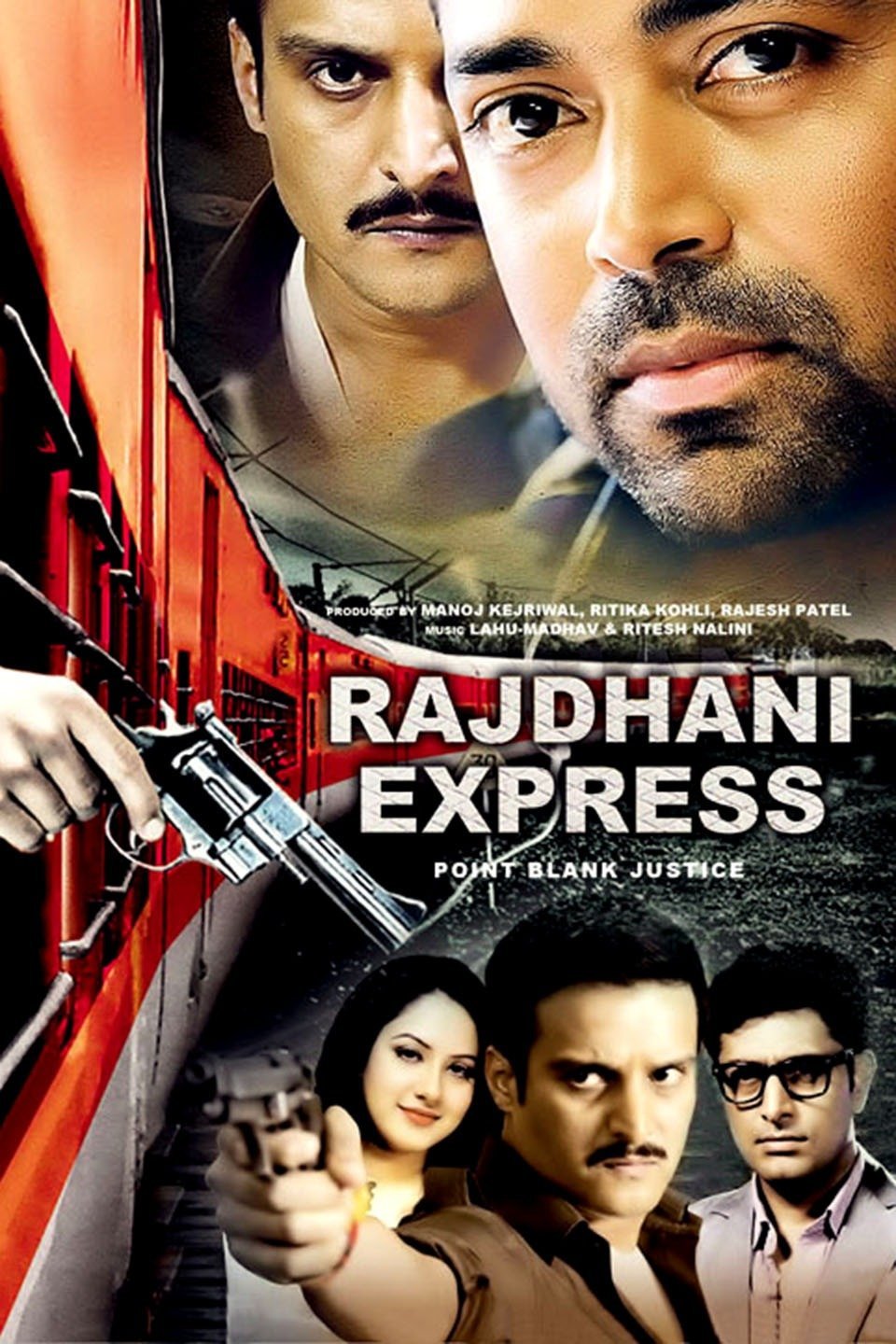 L'affiche originale du film Rajdhani Express en Hindi