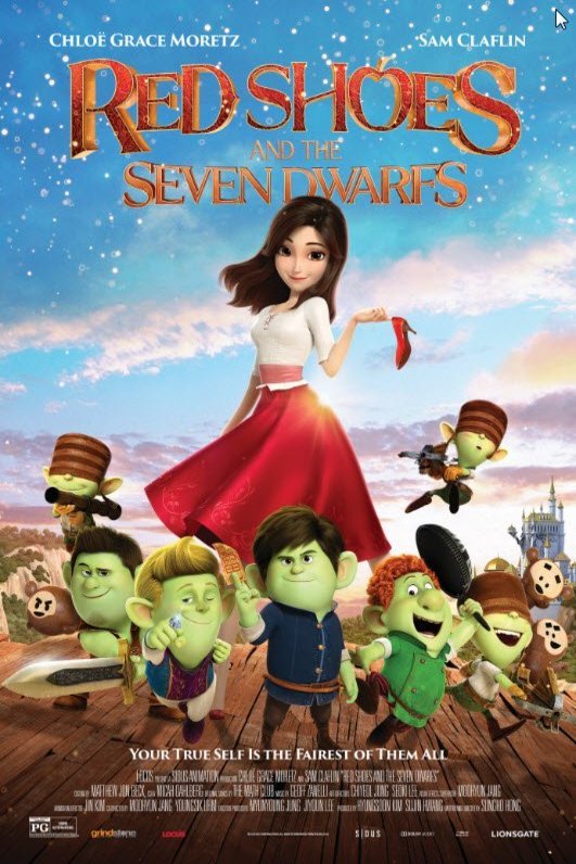 L'affiche du film Red Shoes and the Seven Dwarfs