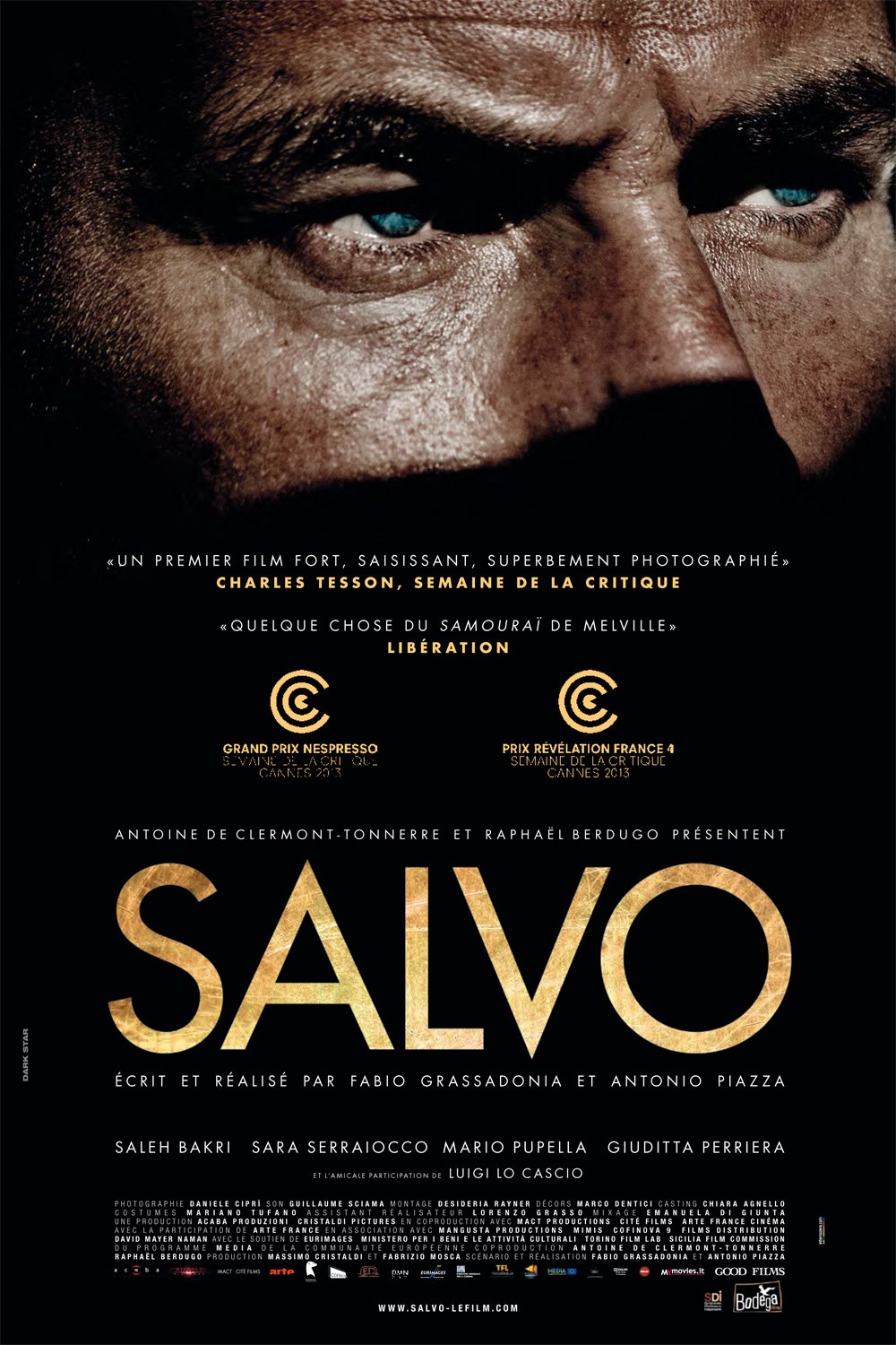 Italian poster of the movie Salvo