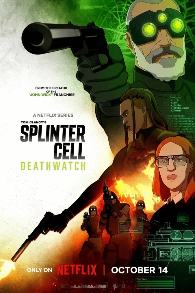 L'affiche du film Splinter Cell: Deathwatch [2025]