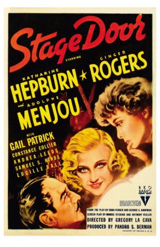 L'affiche du film Stage Door