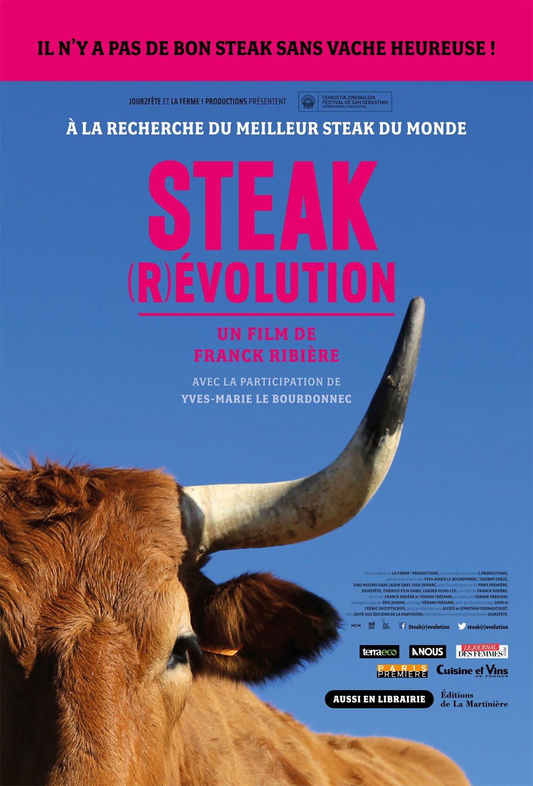 L'affiche du film Steak Révolution v.f.
