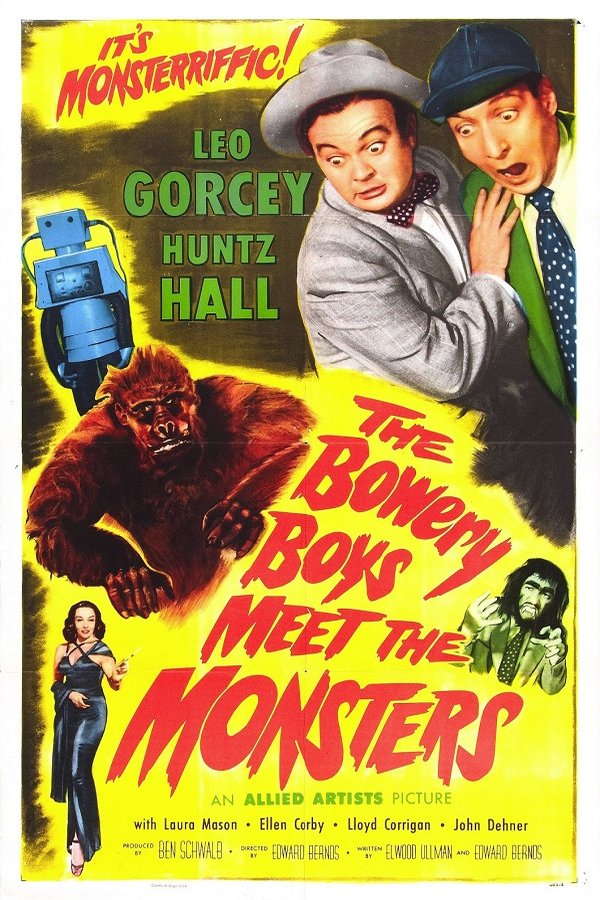 L'affiche du film The Bowery Boys Meet the Monsters