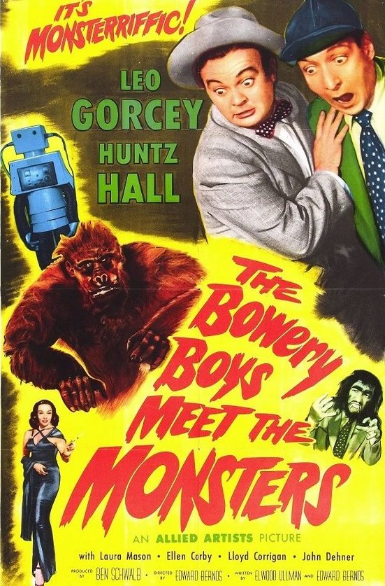 L'affiche du film The Bowery Boys Meet the Monsters [1954]