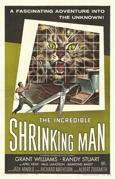 L'affiche du film The Incredible Shrinking Man