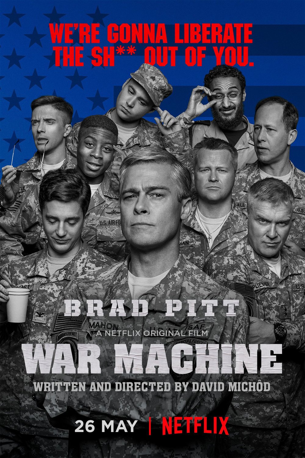 L'affiche du film War Machine