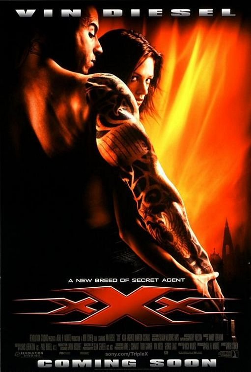 L'affiche du film XXX