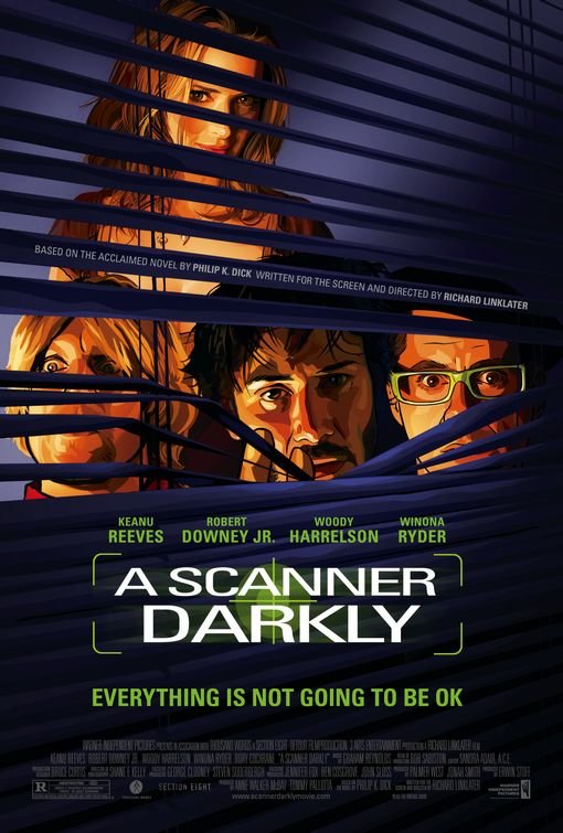 L'affiche du film A Scanner Darkly