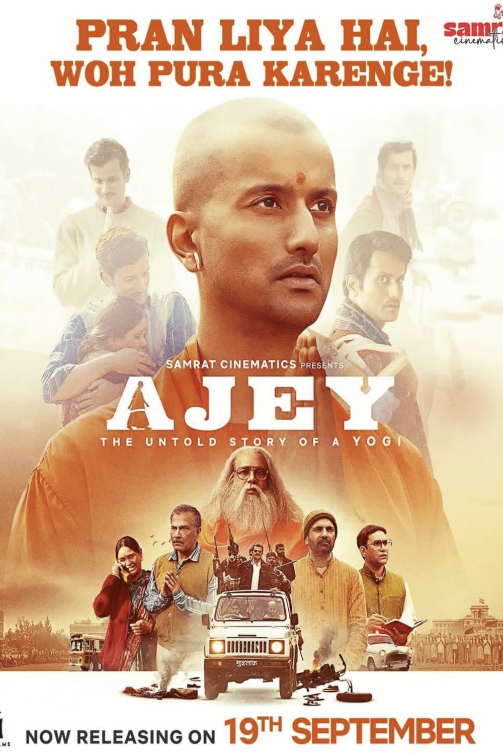 Poster of the movie Ajey: The Untold Story of a Yogi [2025]