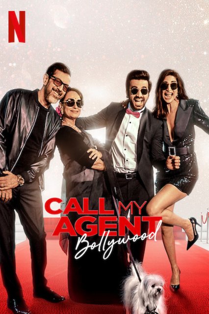 L'affiche originale du film Call My Agent Bollywood en Hindi