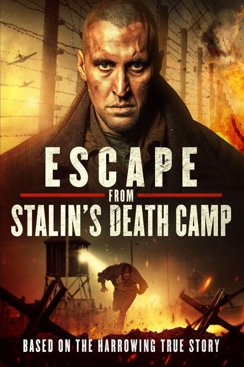 Ukrainian poster of the movie Escape from Stalin's Death Camp