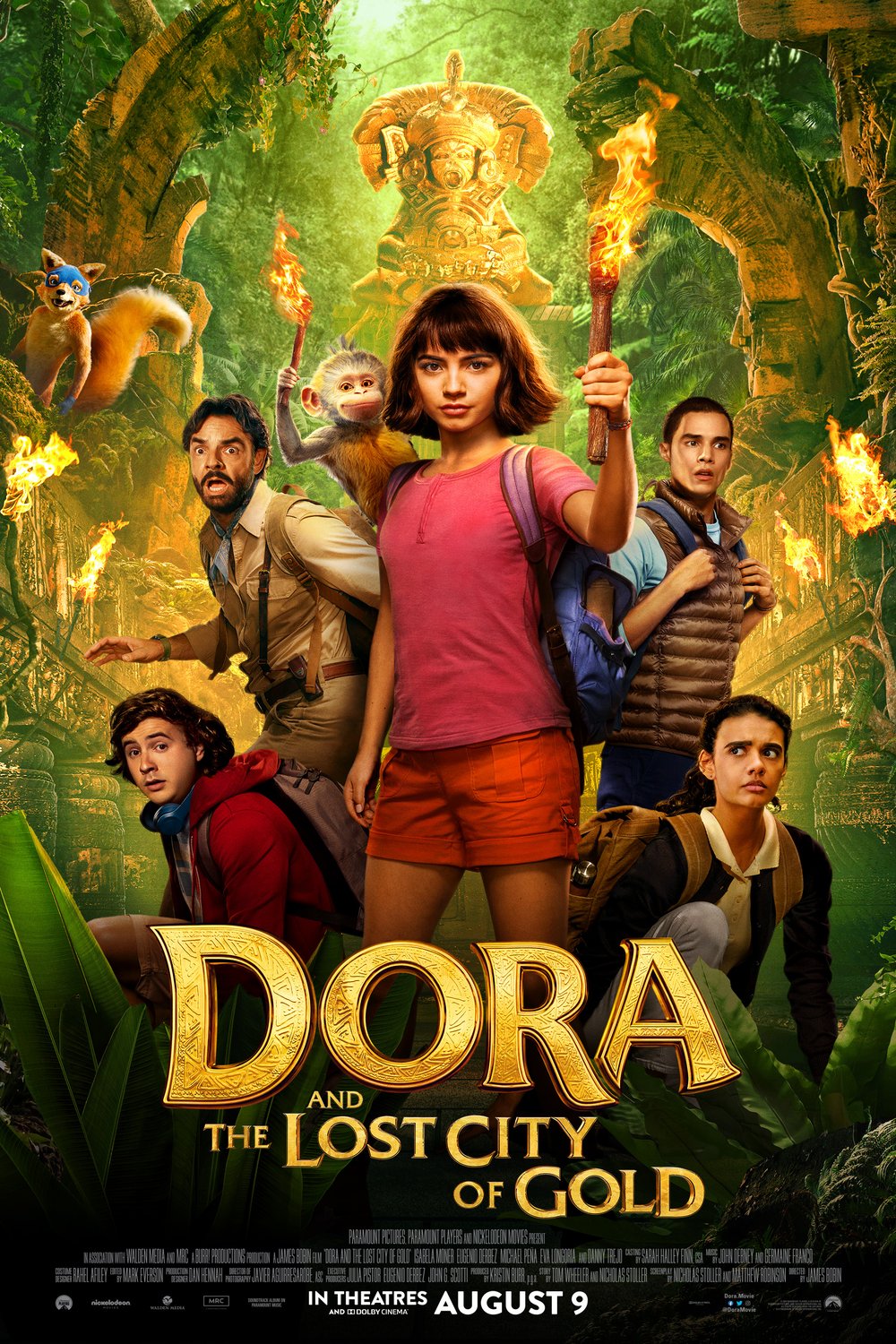 L'affiche du film Dora and the Lost City of Gold [2019]