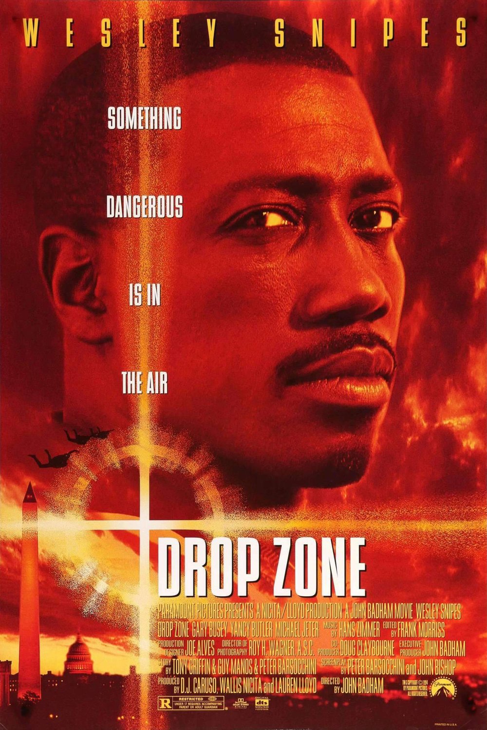 L'affiche du film Drop Zone