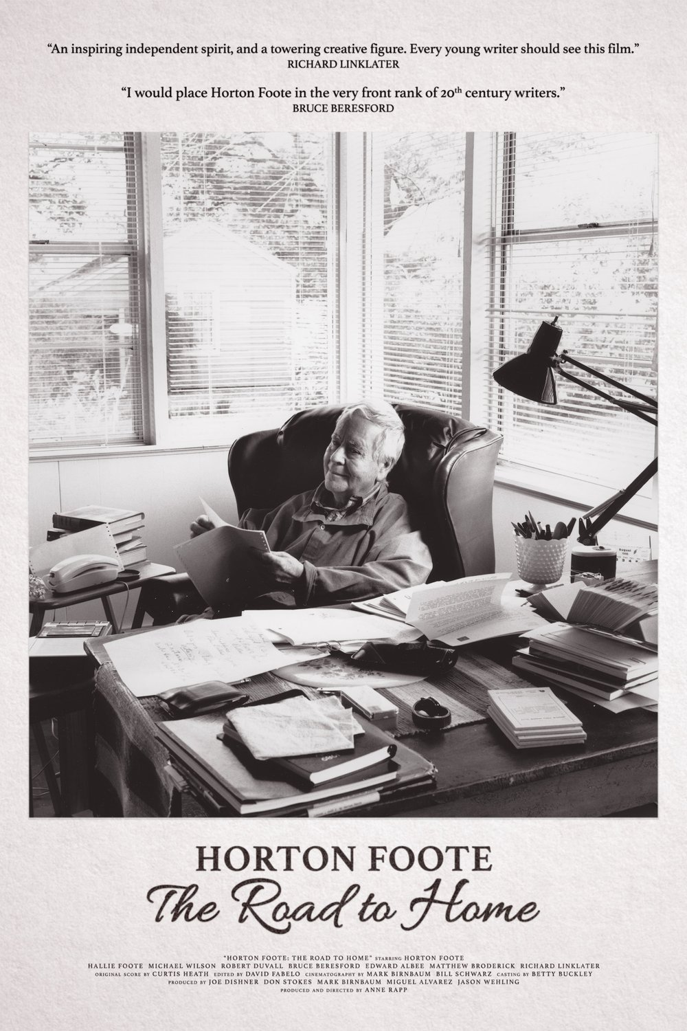 L'affiche du film Horton Foote: The Road to Home