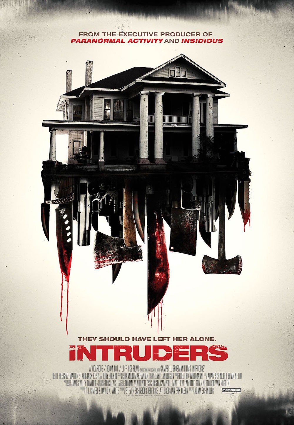 L'affiche du film Intruders