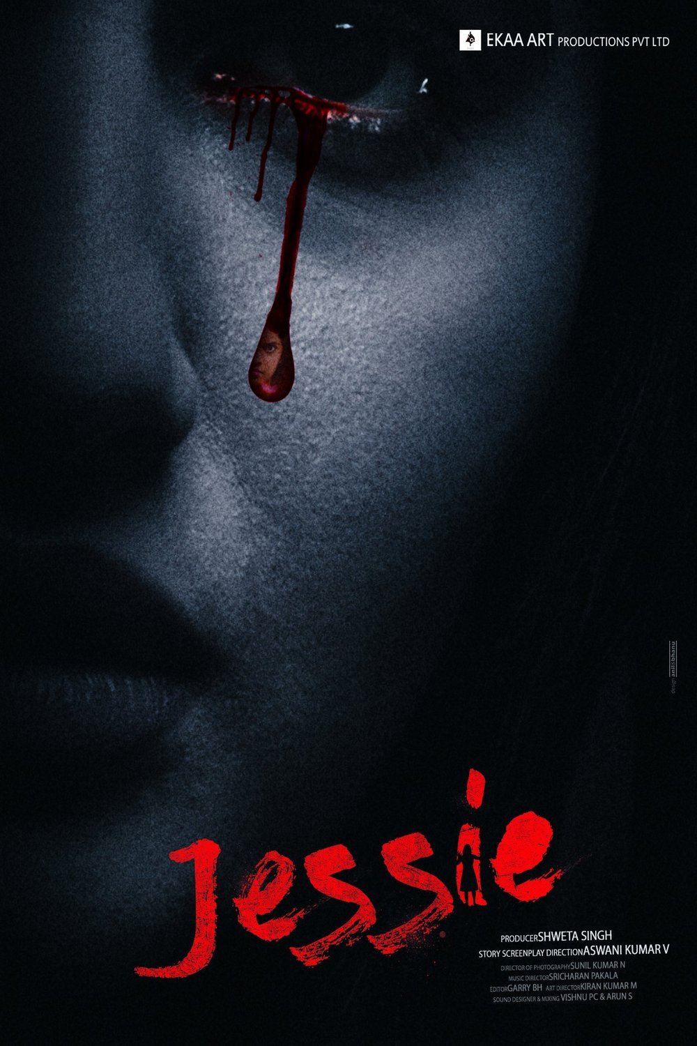 L'affiche originale du film Jessie en Telugu
