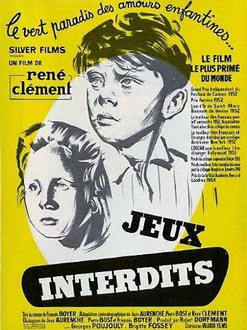 L'affiche du film Jeux interdits