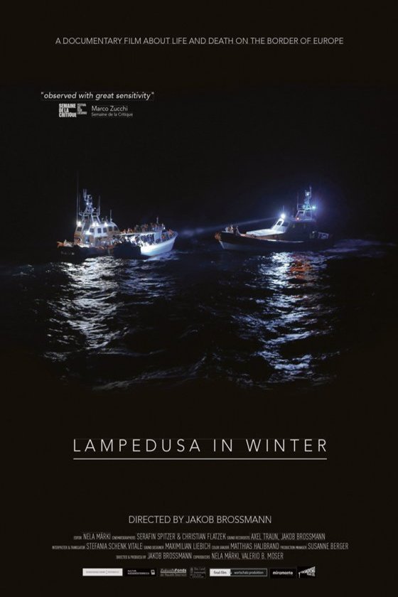 L'affiche du film Lampedusa im Winter