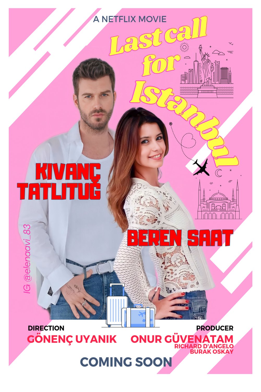 L'affiche du film Istanbul Için Son Çagri