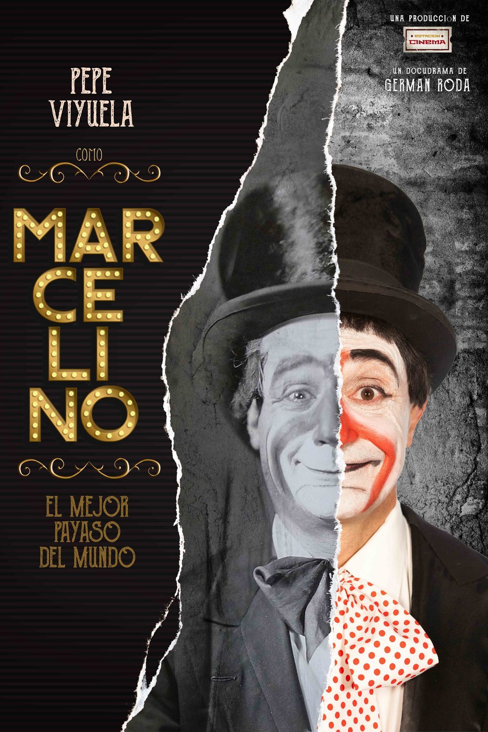 Spanish poster of the movie Marcelino, el mejor payaso del mundo