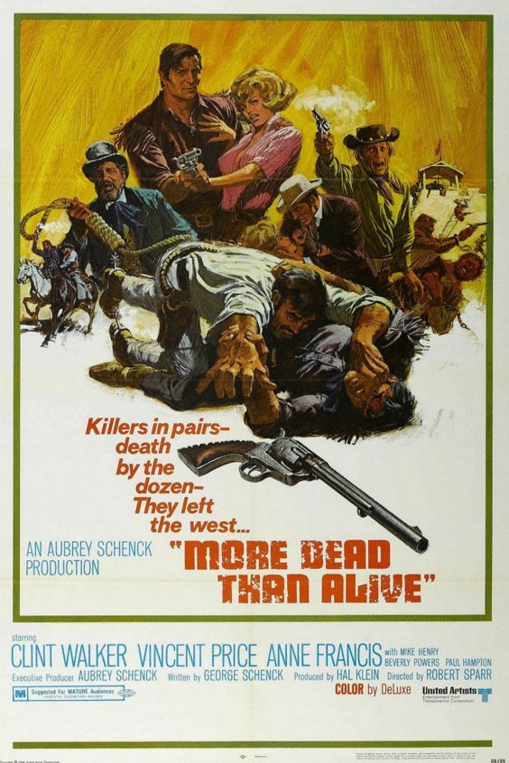 L'affiche du film More Dead Than Alive