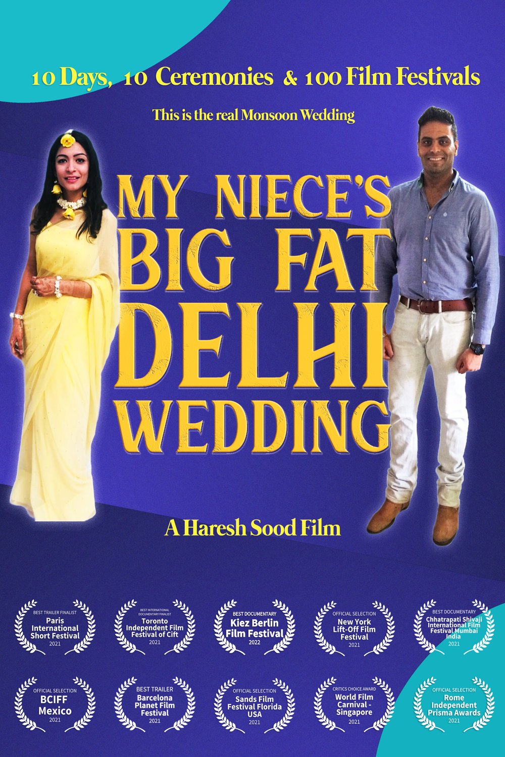 L'affiche du film My Niece's Big Fat Delhi Wedding