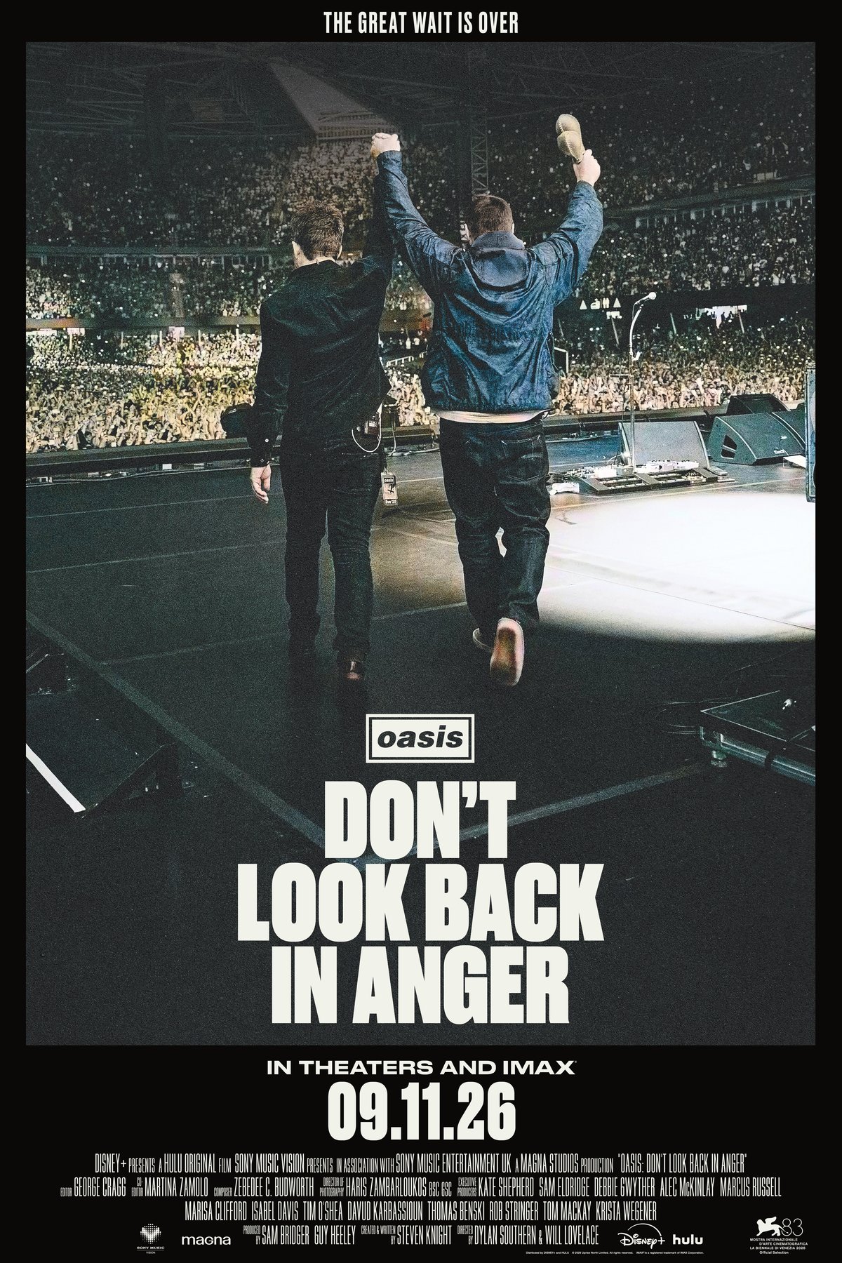 L'affiche du film Oasis: Don't Look Back in Anger [2026]