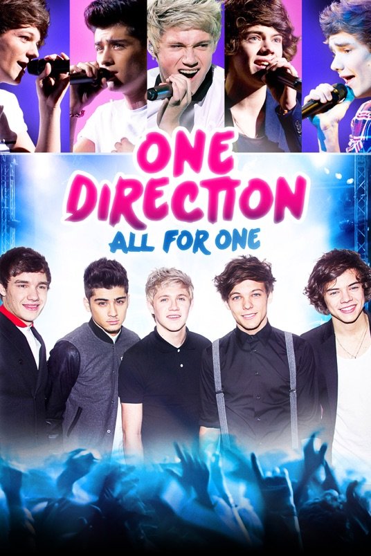 L'affiche du film One Direction: All for One