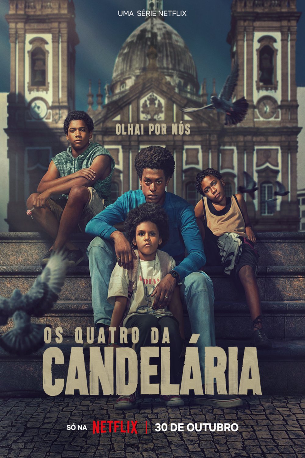 L'affiche du film Os Quatro da Candelária [2024]