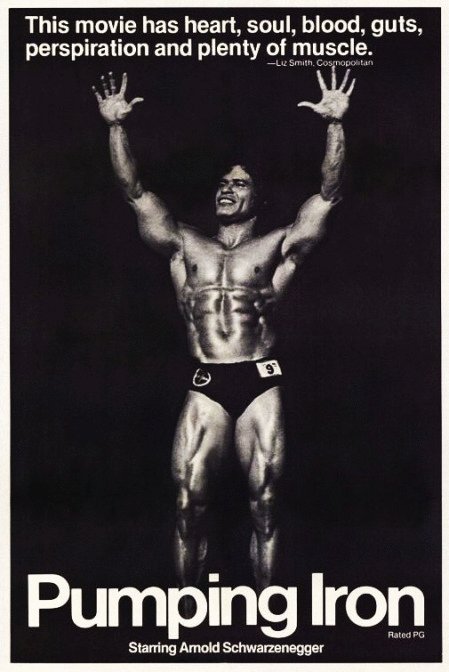 L'affiche du film Pumping Iron