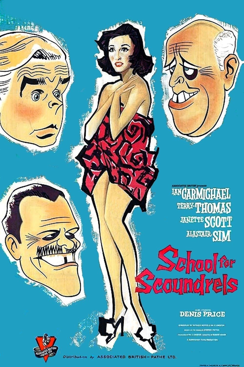 L'affiche du film School for Scoundrels