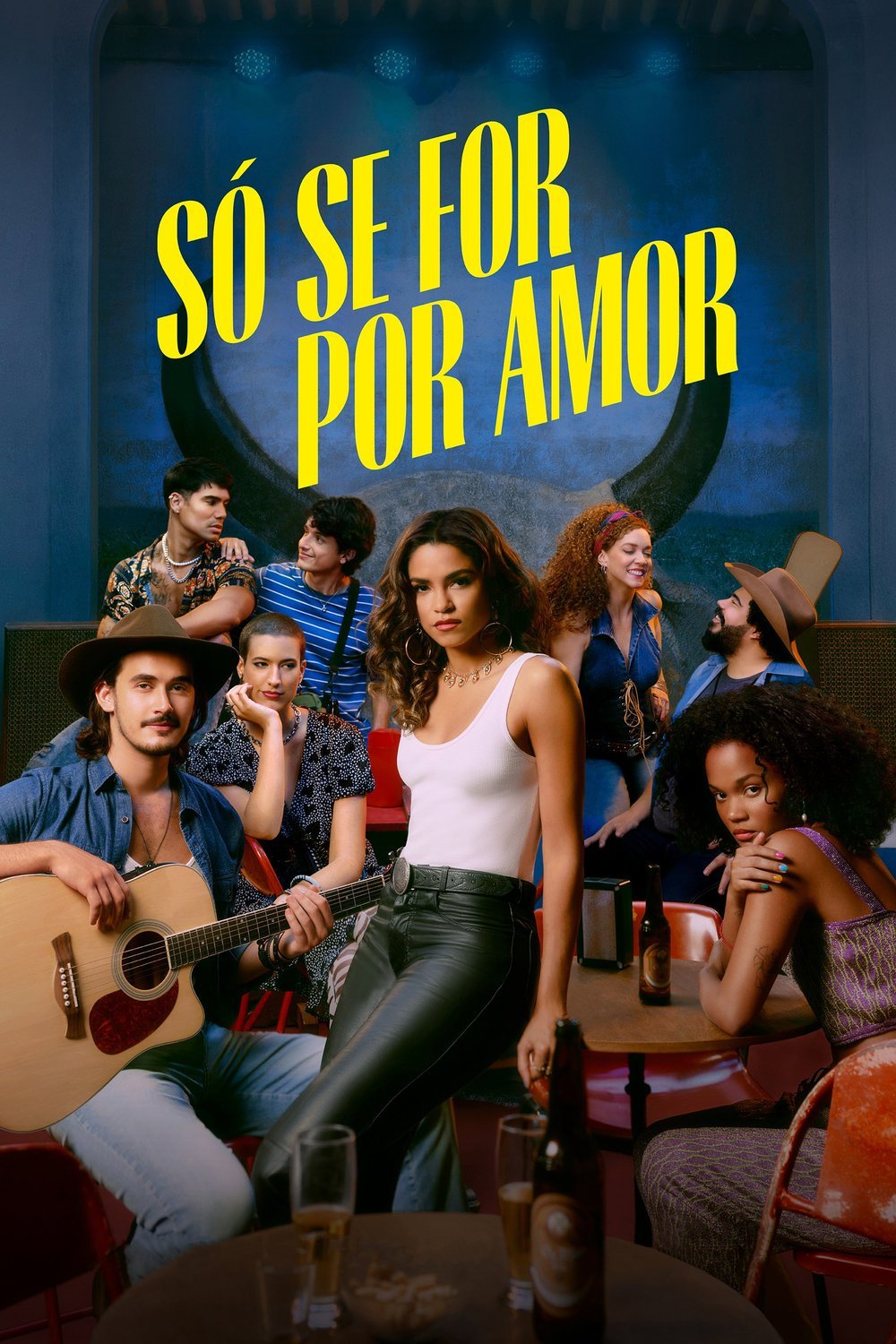 Portuguese poster of the movie Só Se for por Amor