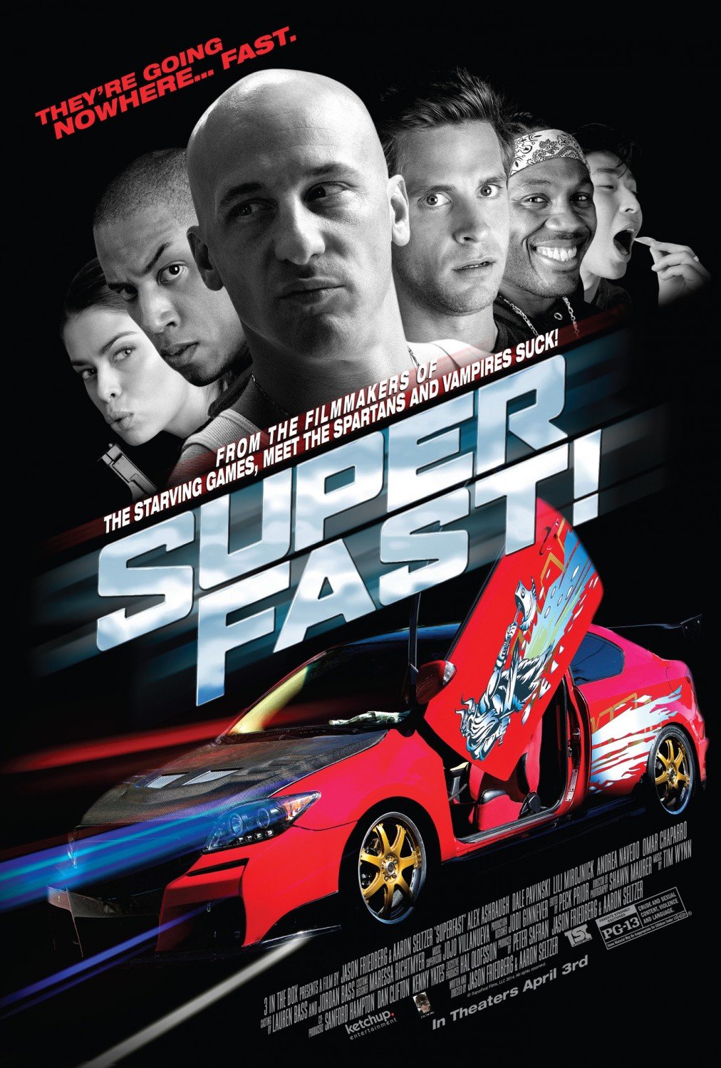 L'affiche du film Superfast!