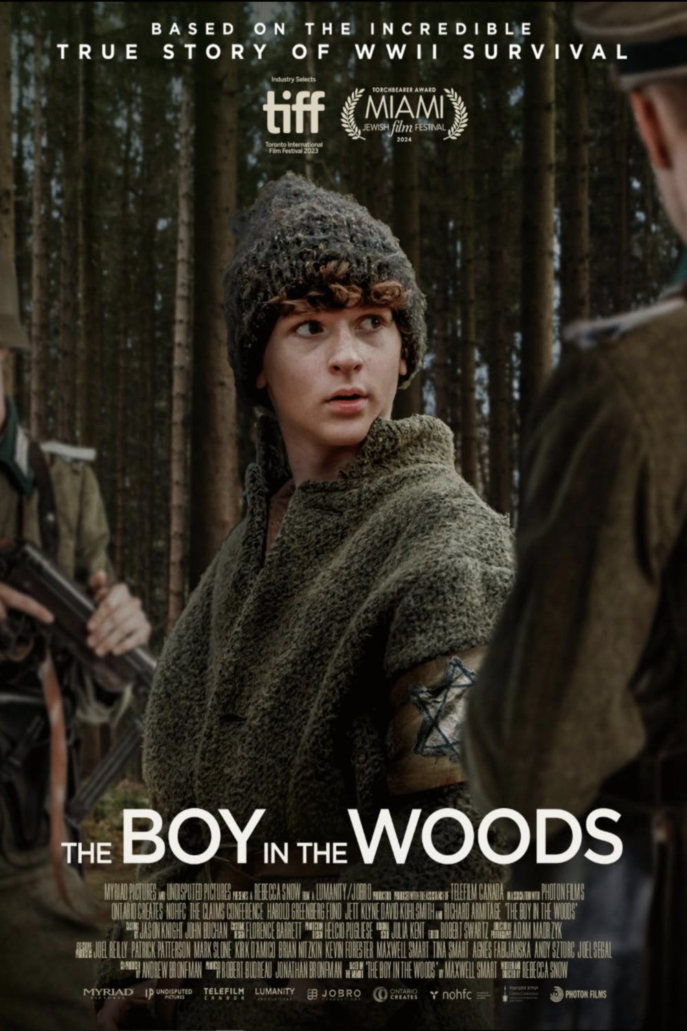 L'affiche du film The Boy in the Woods [2023]