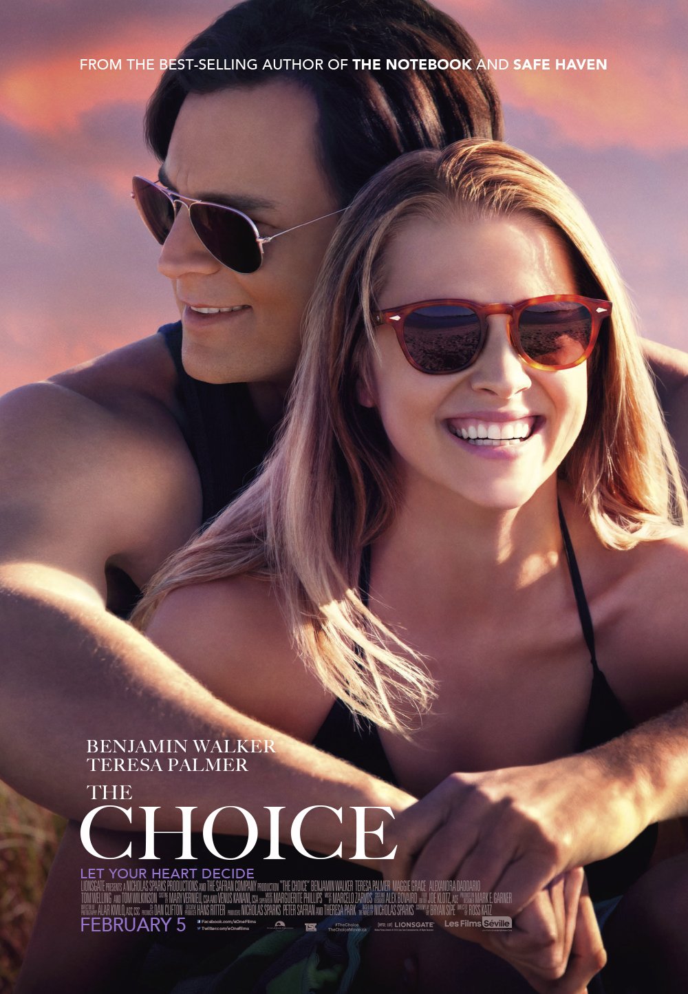L'affiche du film The Choice