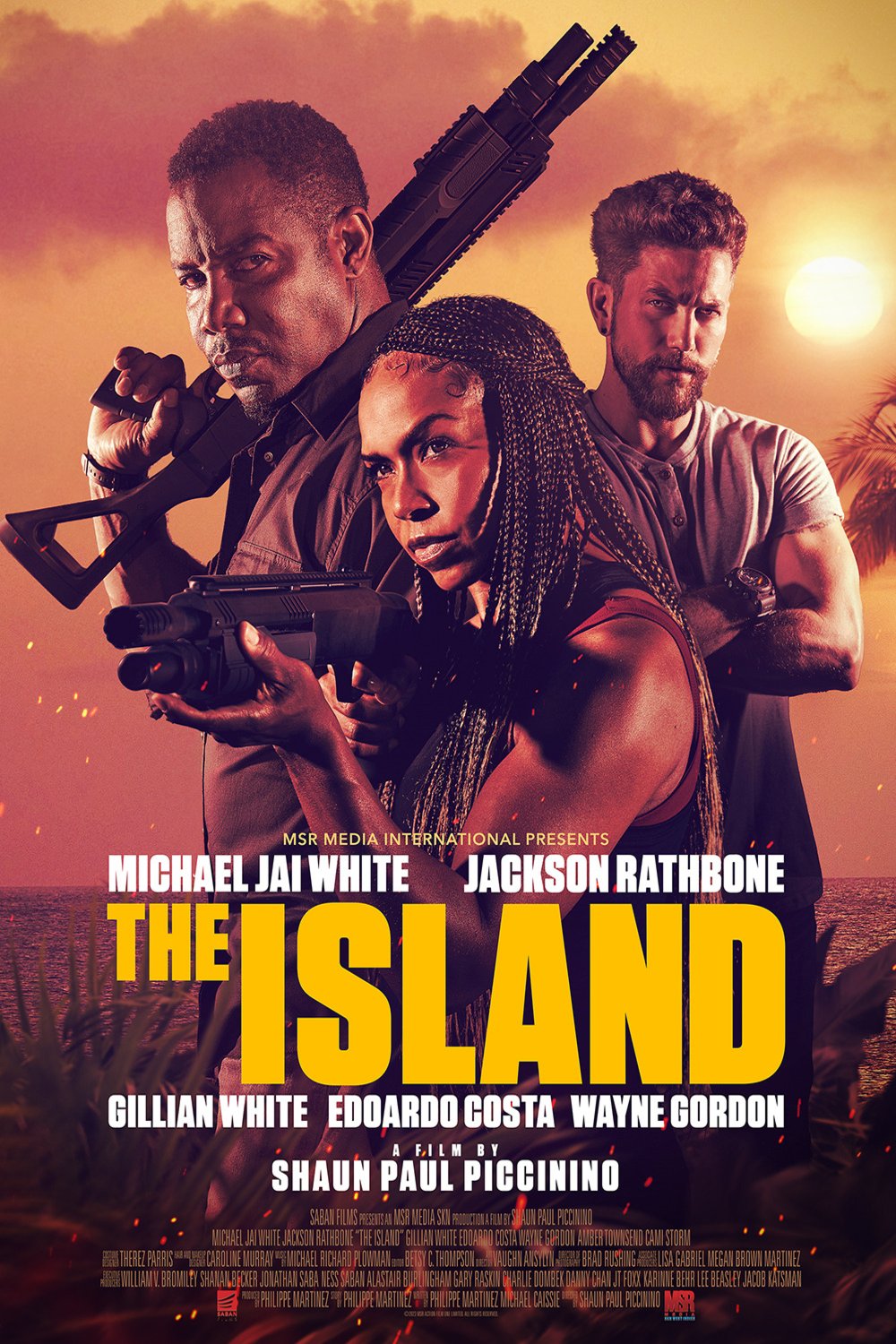 L'affiche du film The Island