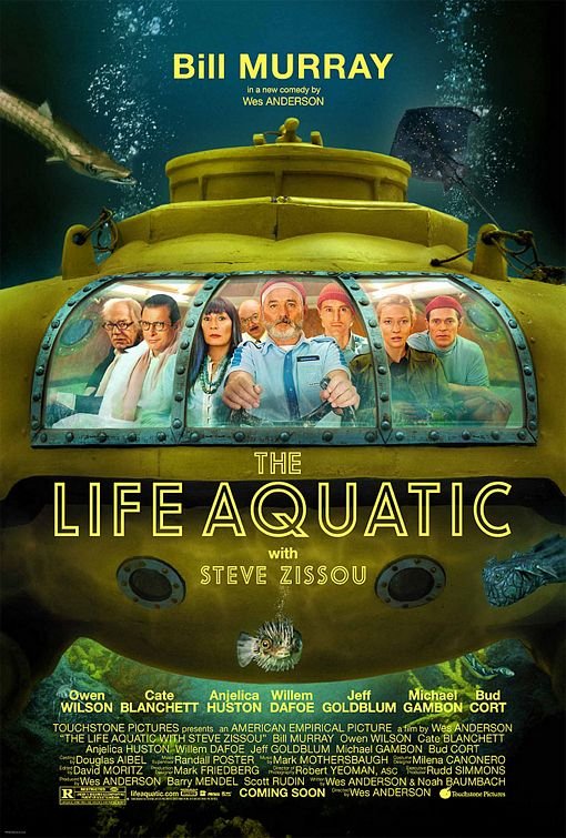 L'affiche du film The Life Aquatic with Steve Zissou