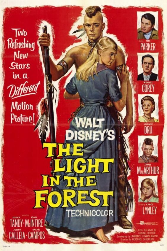 L'affiche du film The Light in the Forest