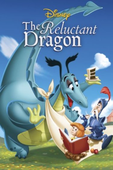 L'affiche du film The Reluctant Dragon