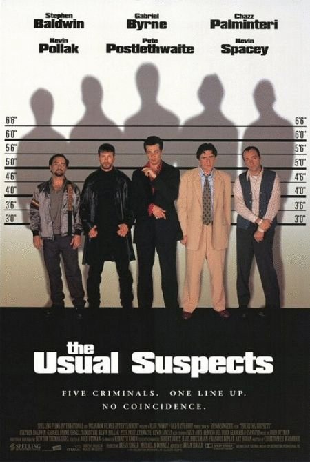 L'affiche du film The Usual Suspects