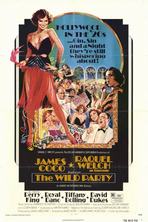L'affiche du film The Wild Party