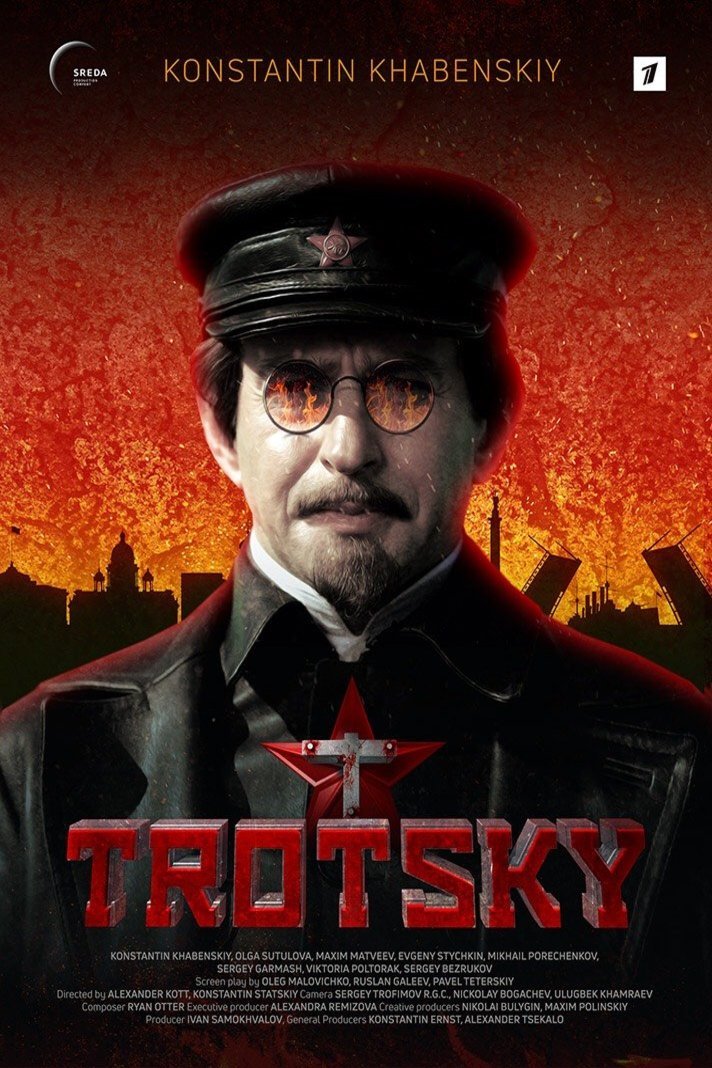 L'affiche originale du film Trotsky en russe