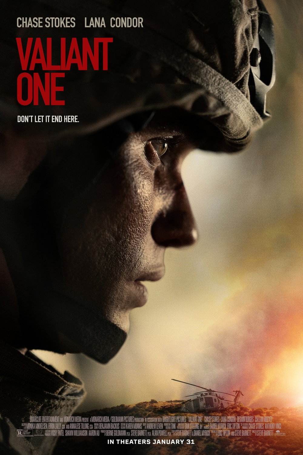 L'affiche du film Valiant One [2025]