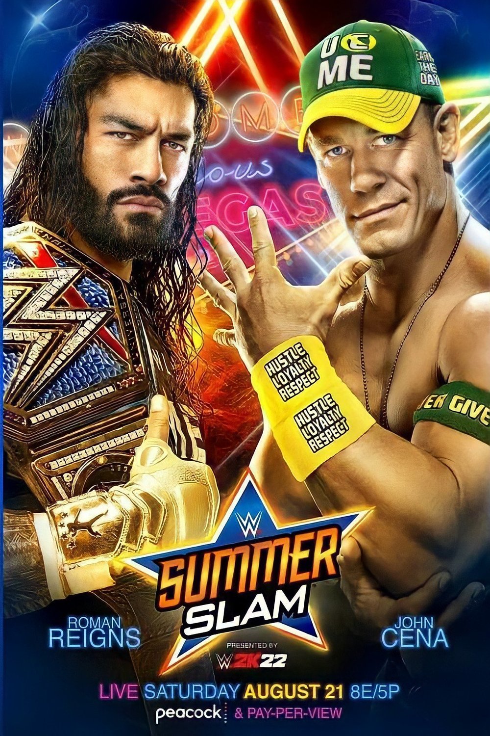 L'affiche du film WWE SummerSlam [2021]