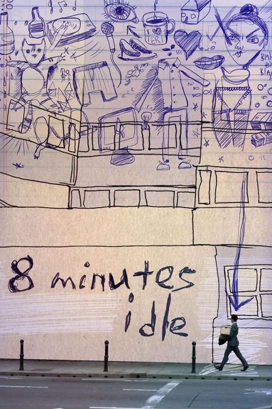 L'affiche du film 8 Minutes Idle
